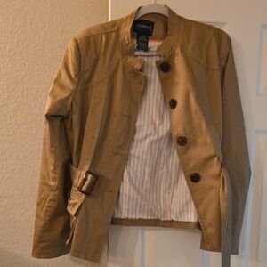 George Camel Belted Jacket